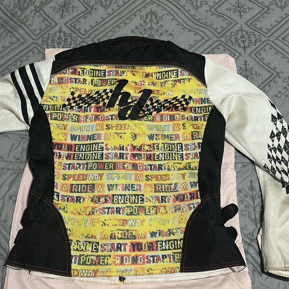 Harley Davidson Limited Edition Women’s Riding Jacket!! 19”p2p - Picture 6 of 14